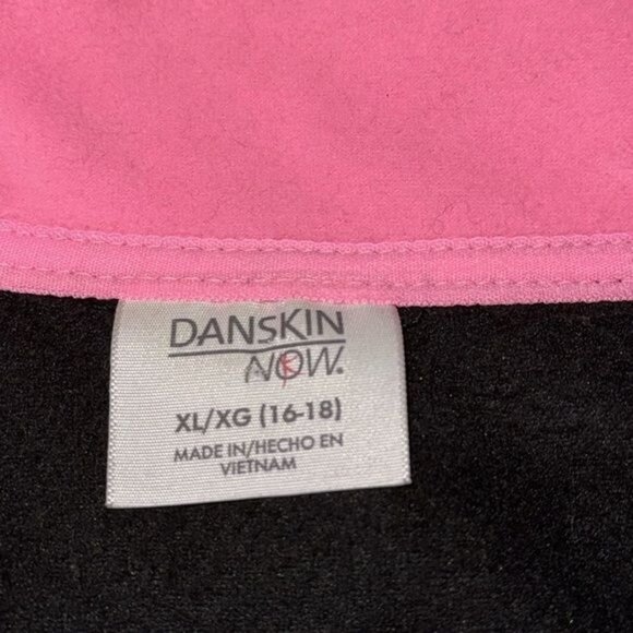 Danskin Now Womens Black Fleece Pullover Size XL/XG - Picture 4 of 9